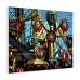 Watercolor Painting Wall Art Print Morey's Piers Wildwood New Jersey